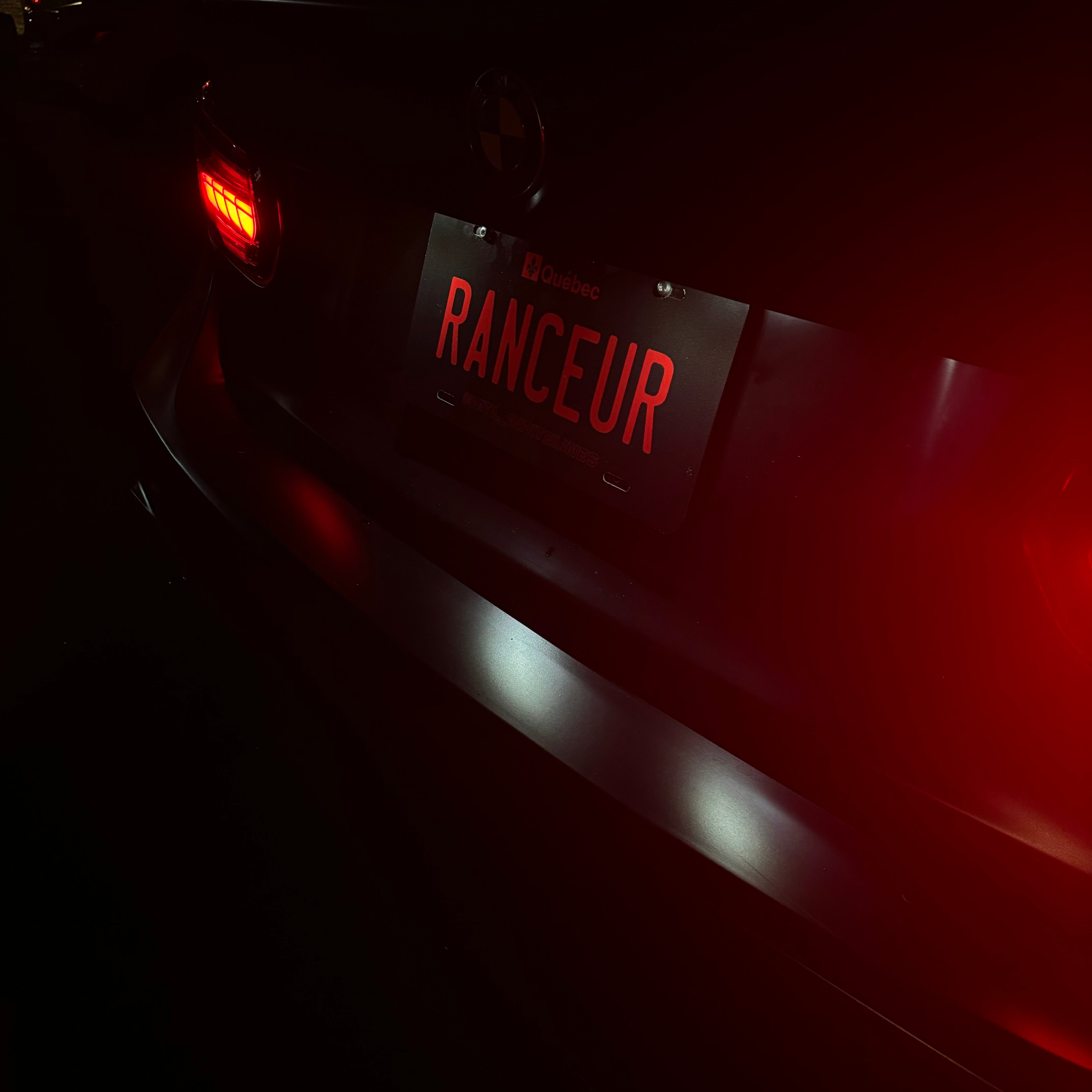 RANCEUR - Vanity Plate